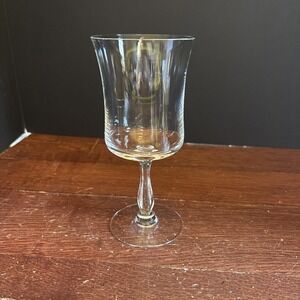 Noritake NC13 Crystal Water Goblet or Wine Glass 7"